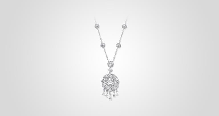 Graff Sunburst Collection Diamond Necklace