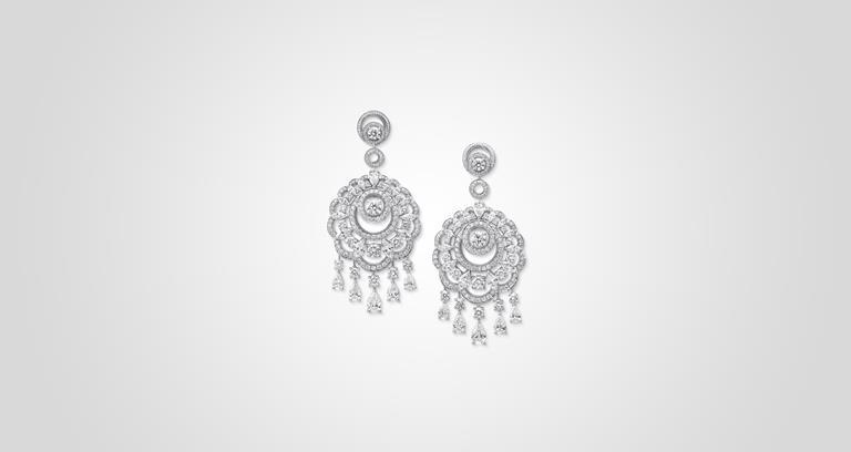 Graff Sunburst Collection Diamond Earrings