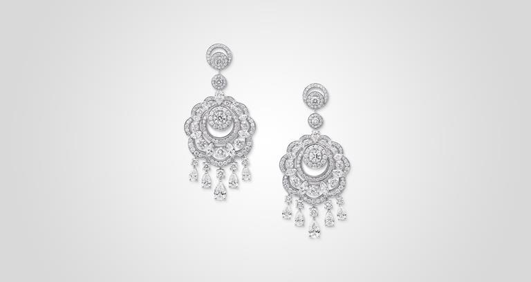 Graff Sunburst Collection Diamond Earrings