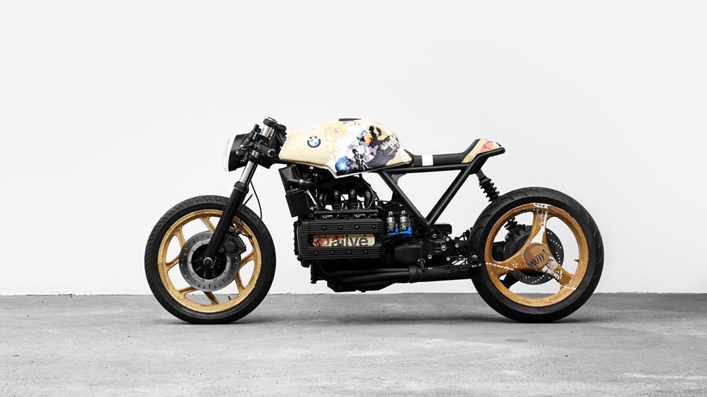 The Matthias Edlinger-finished motorcycle – k101 Edlinger