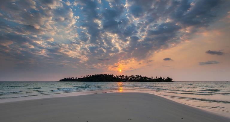 Soneva Kiri Island, in the Gulf of Thailand