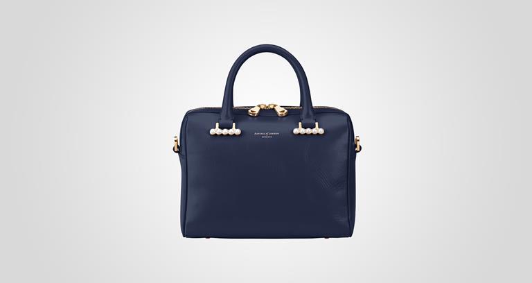 Aspinal of London Pearl Bowling Bag