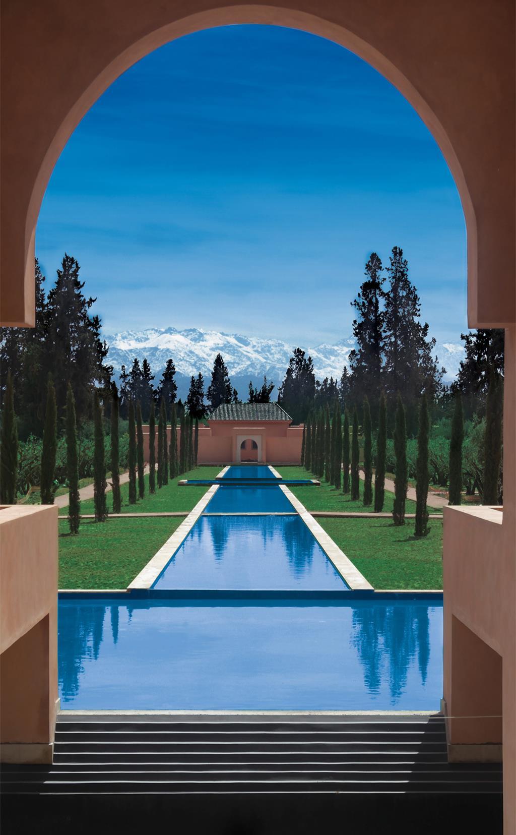 The Oberoi Marrakech – a sprawling new spa resort nestled amid 25 acres of citrus orchards and olive groves