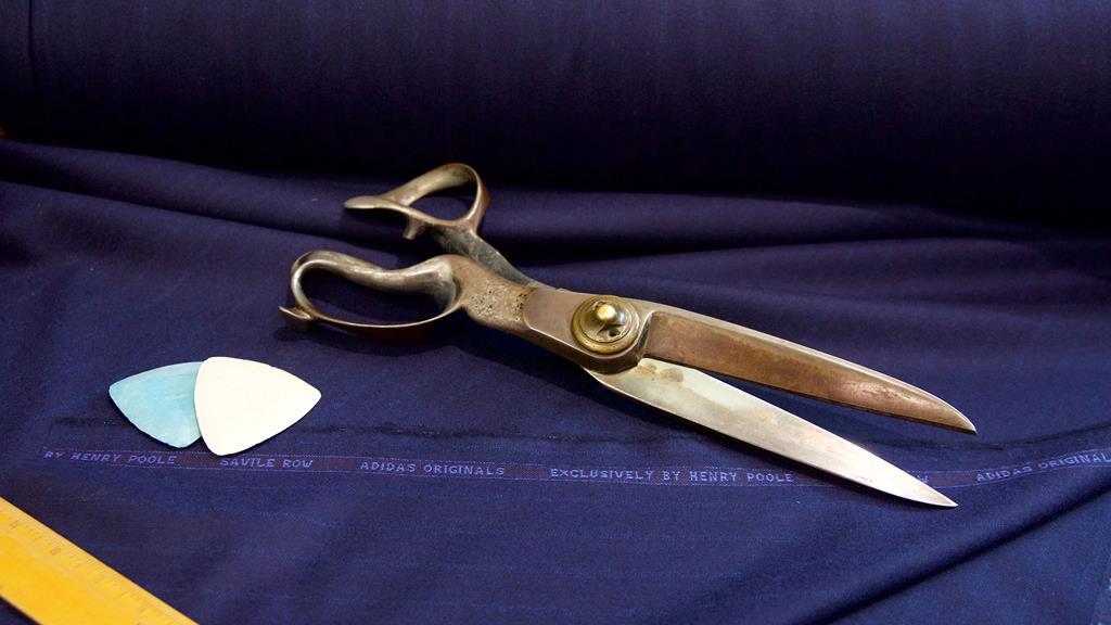 Henry Poole Adidas Suit Fabric | Centurion Magazine