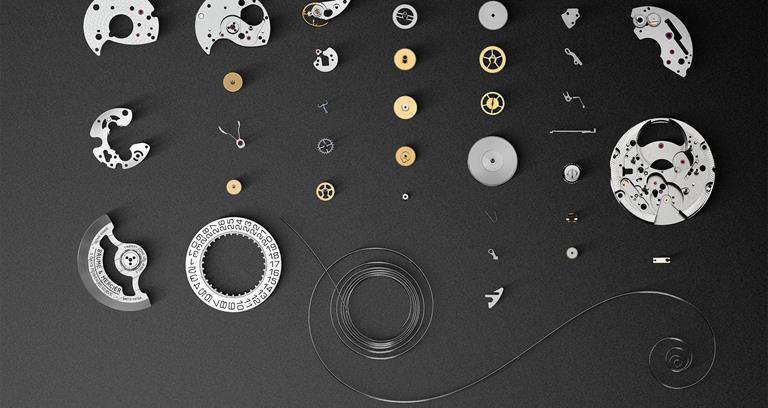 Baume & Mercier Clifton Baumatic movement exploded