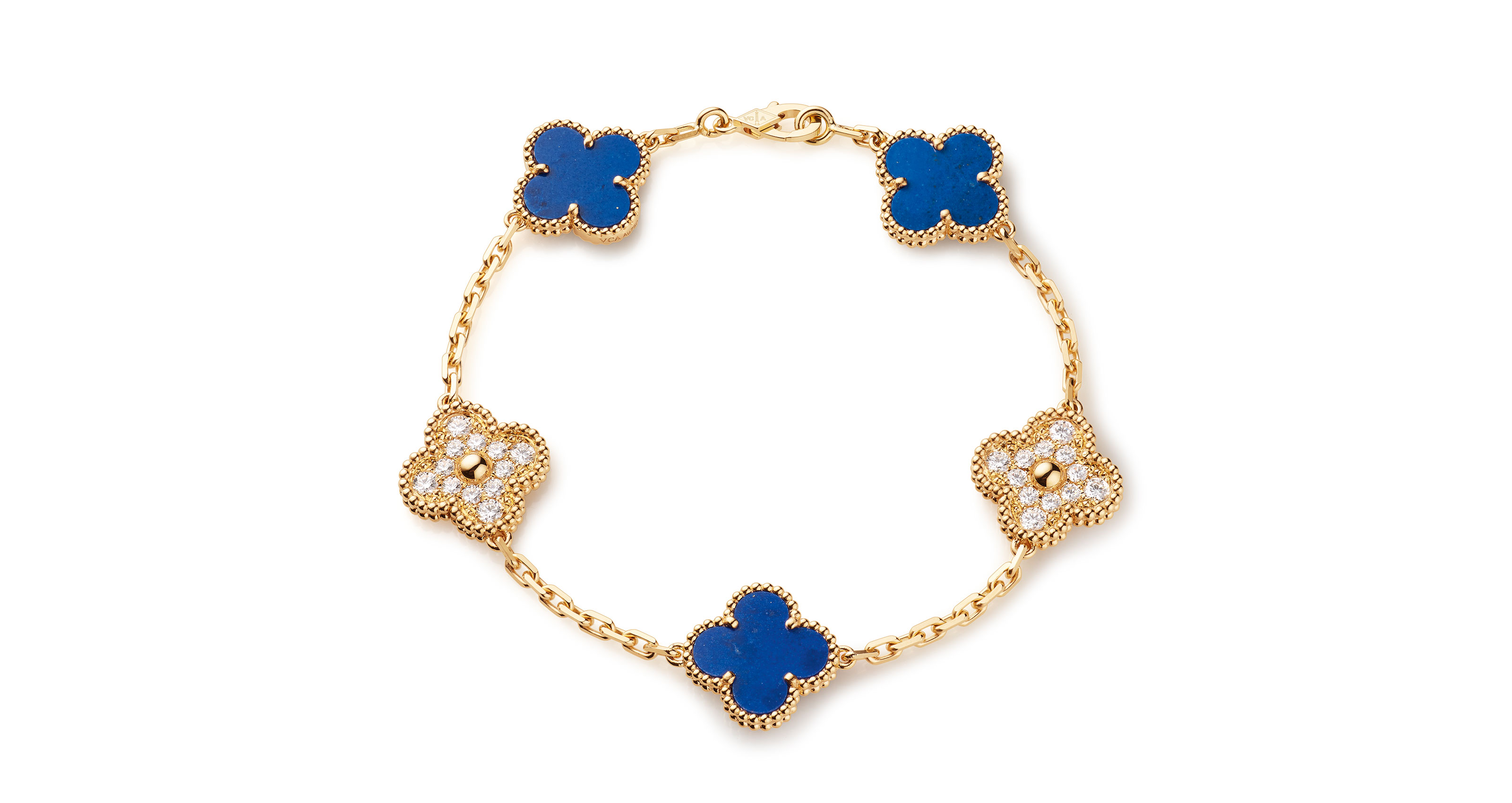 CARTIER 18k Yellow Gold Clover Necklace 63007 | FASHIONPHILE