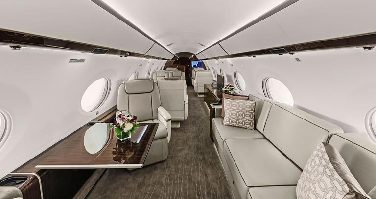 5. Ultralong-range: Jet Gulfstream G650ER/G650 