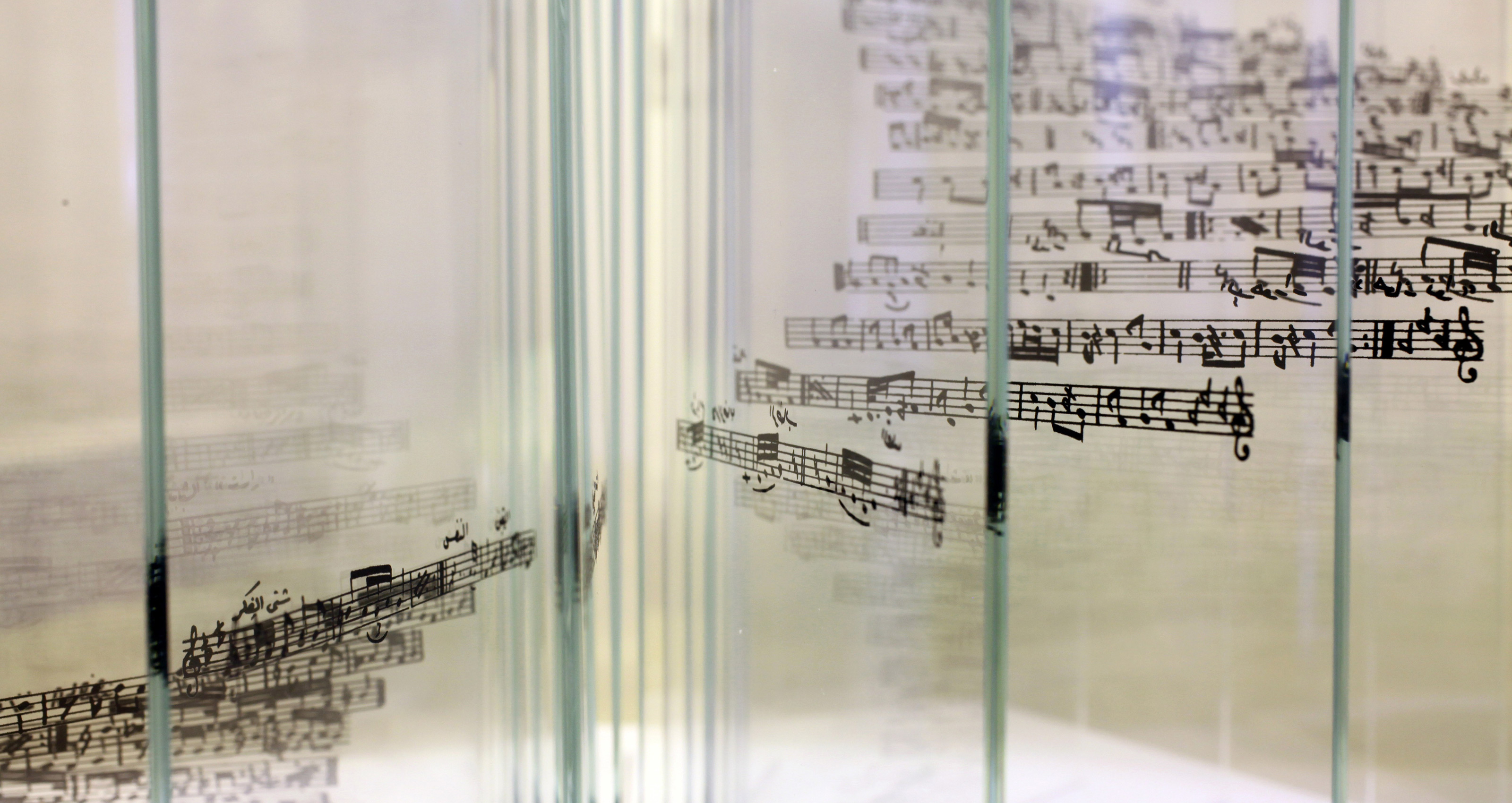 At Dubai Art Fair 2015, Mohssin Harraki, Rubáiyát Omar Khayyam, 2015