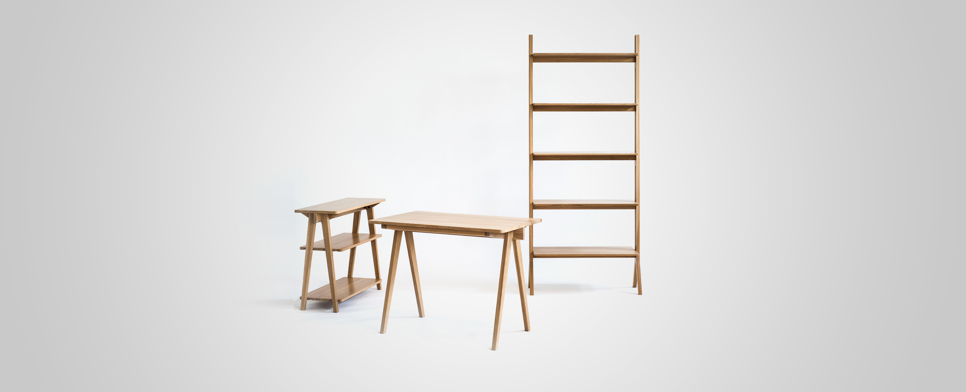  5. Ercol Pero desk and shelving