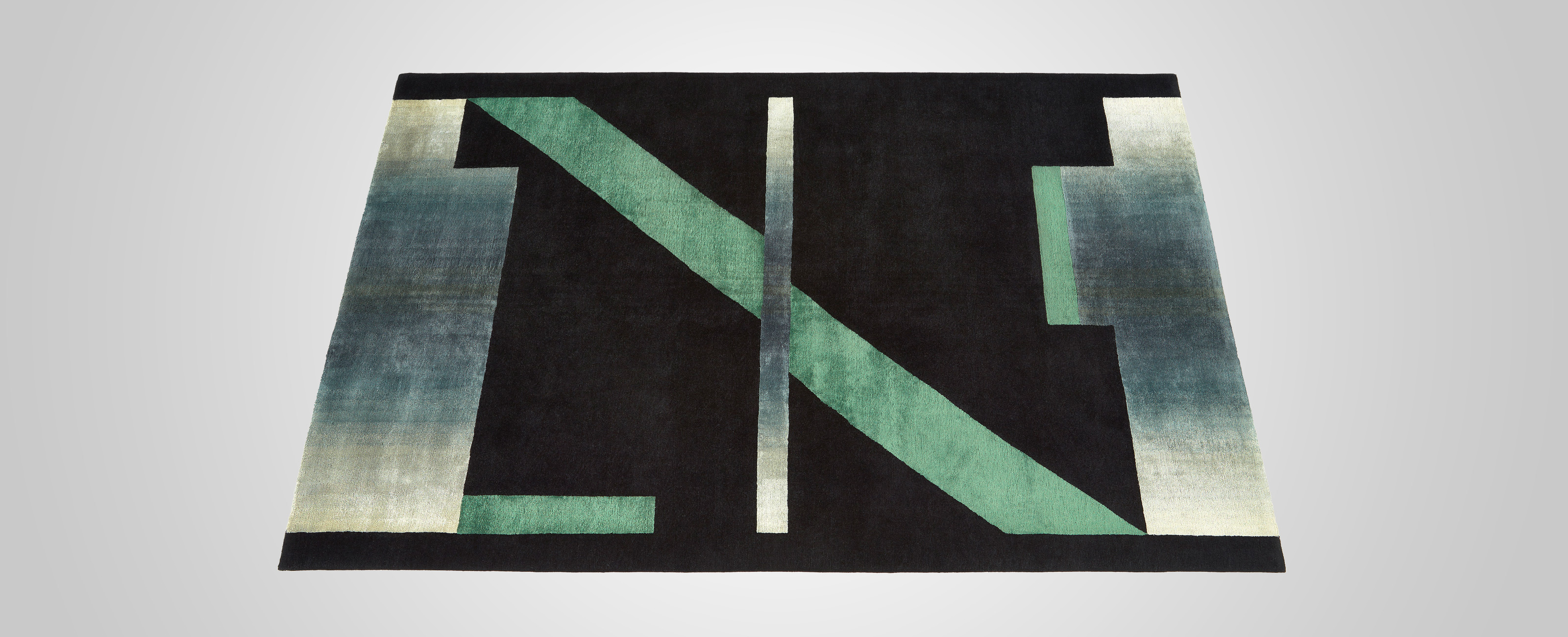 6. Deirdre Dyson Walking on Art rugs